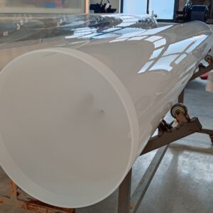 Milky Quartz Glass Tube Q-M120 Series 2mm-800mm OD