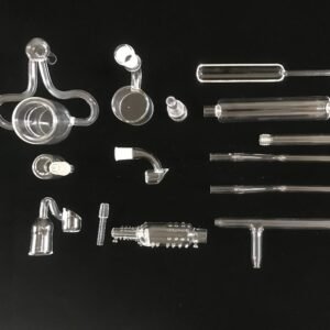Quartz flask, diameter 5mm to 800mm, Q-M400 series