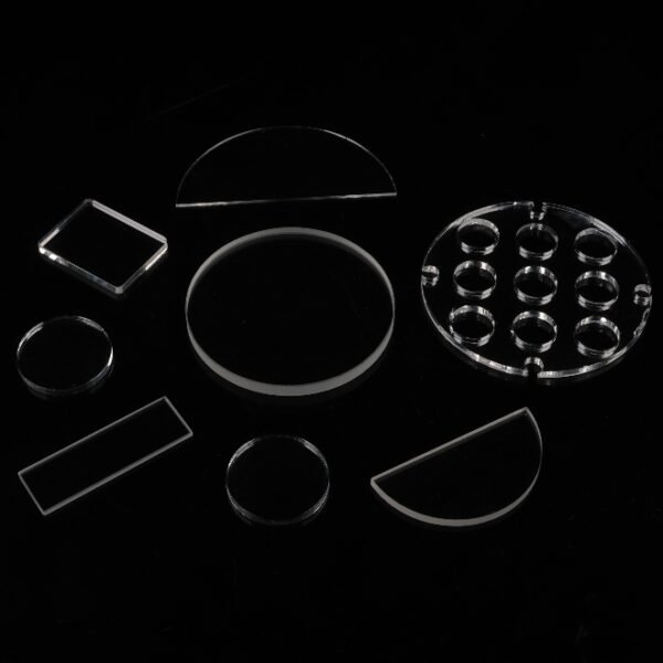 Quartz sheet, Ø 2mm - Ø 1100mm, 0.1mm-500mm thickness Q-C500 series