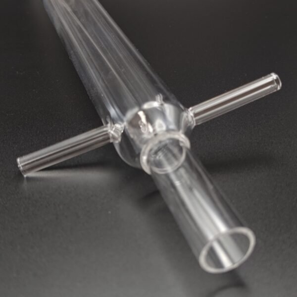 Quartz combustion tube, diameter 3mm to 600mm, Q-C900 series