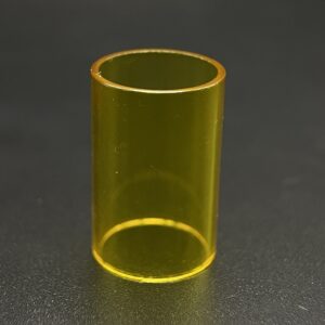 Yellow Quartz Glass Tube Q-C110 Series 2mm-800mm Diameter