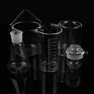 Quartz flask, diameter 5mm to 800mm, Q-M400 series