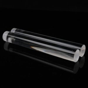 Clear Quartz Glass Rod Q-C200 Series 2mm-160mm Diameter
