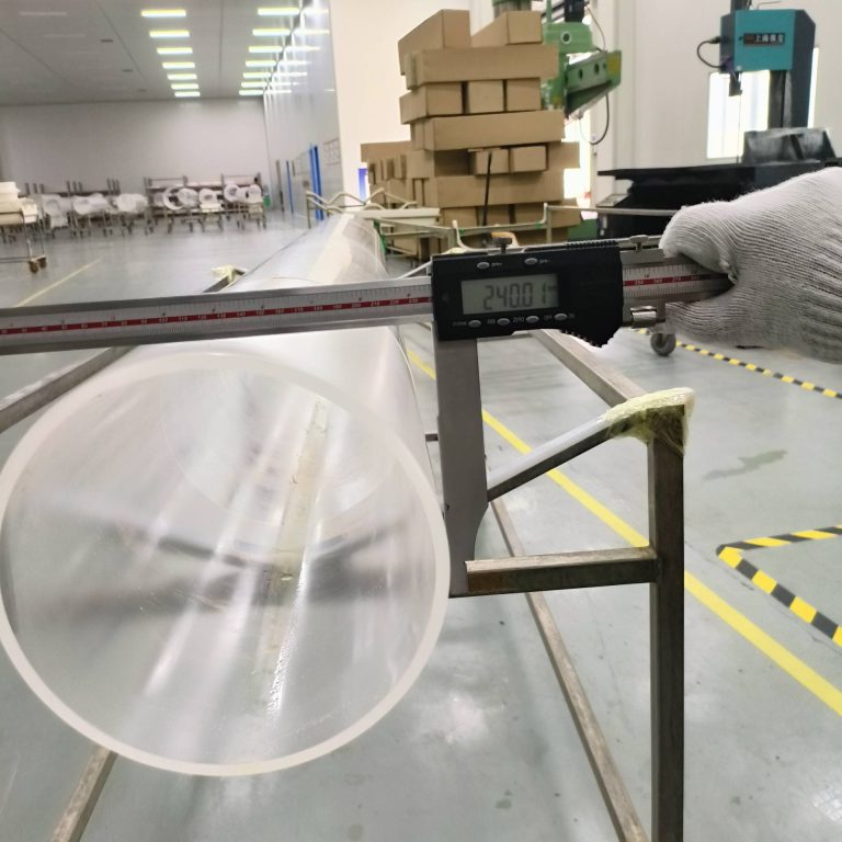 quartz tube ID OD grinding dimensional inspection