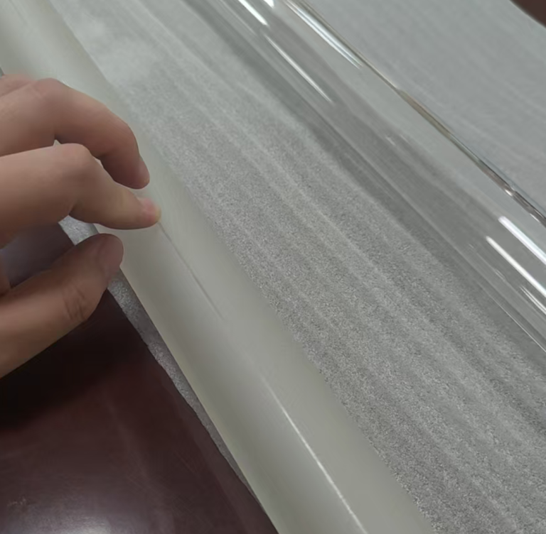 TPU explosion-proof film coated quartz glass tube anti-splashing